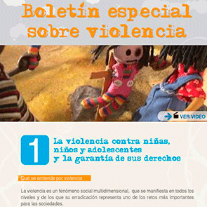 Boletín especial sobre Violencia